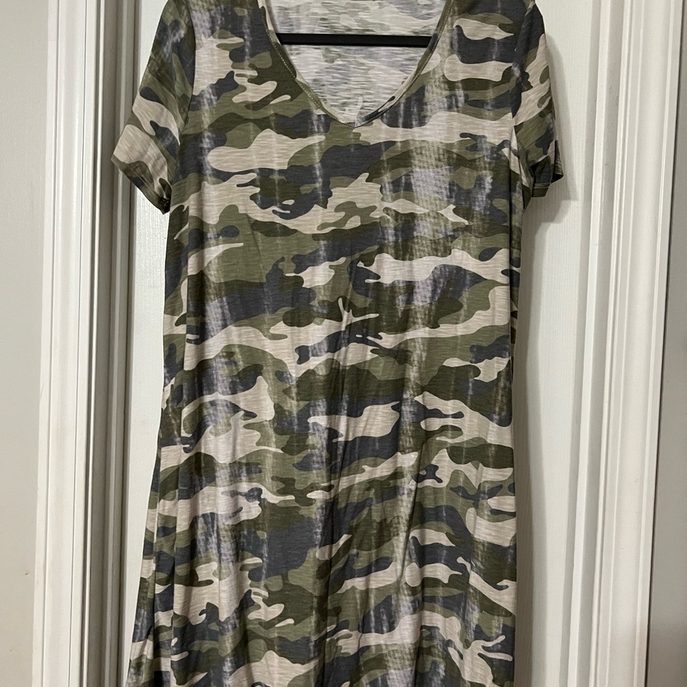 Cute camo dress